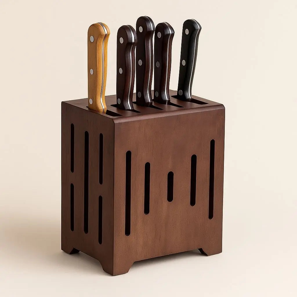 Grant Wooden Knife Holder – Ventilated Kitchen Block