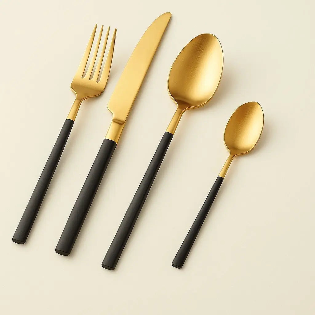 Julian Gold Flatware Set