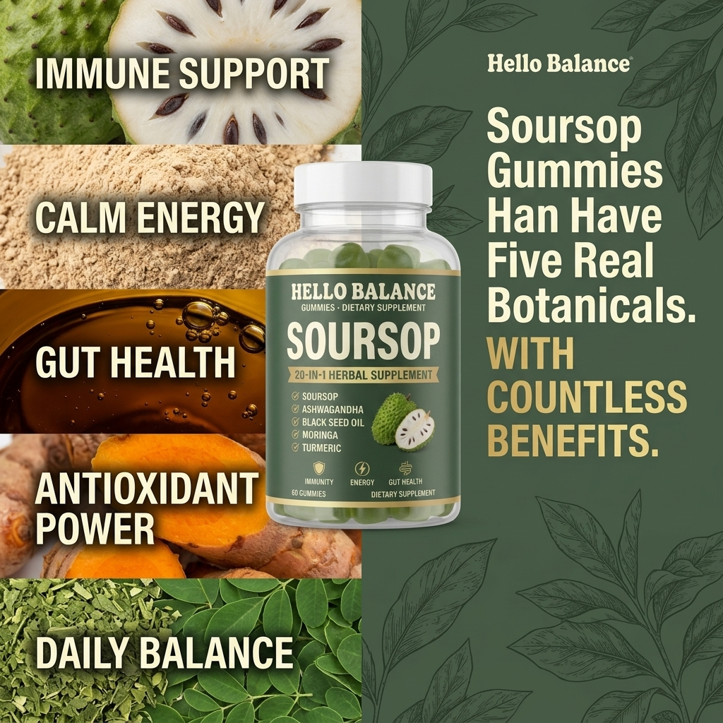 Five real botanicals benefits strip